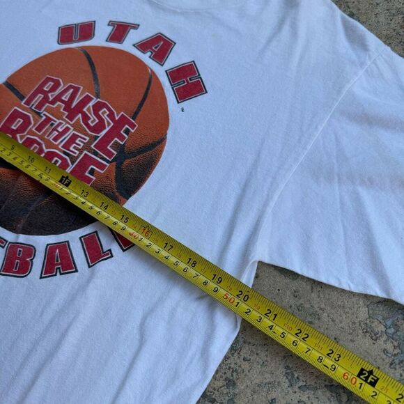 90’s Utah Basketball Raise The Roof Vintage Shirt - Picture 2 of 4